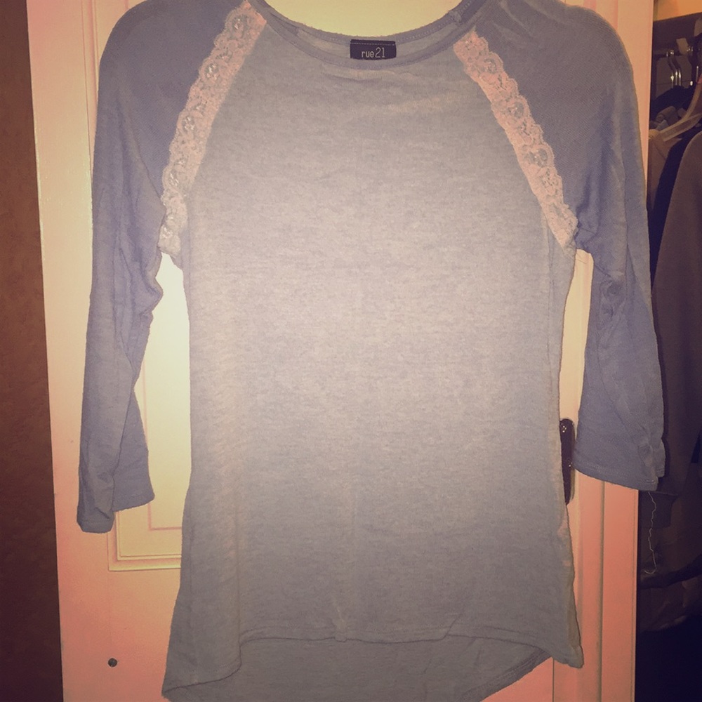 Soft Blue long sleeved
